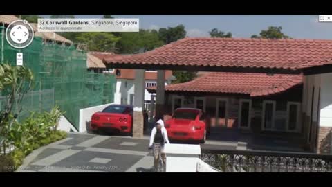 Supercars Street View Singapore