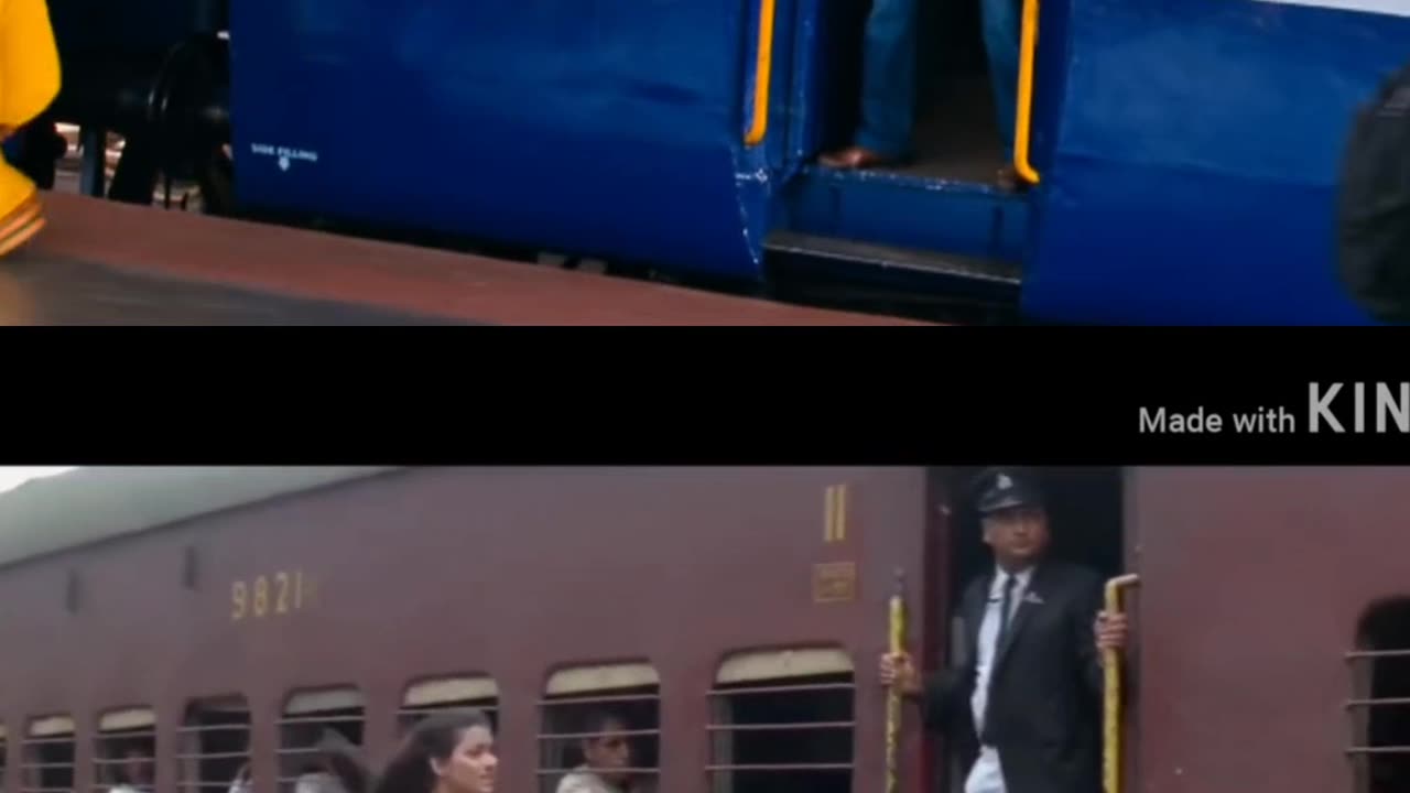 Best train scene from ddlj and Chennai express