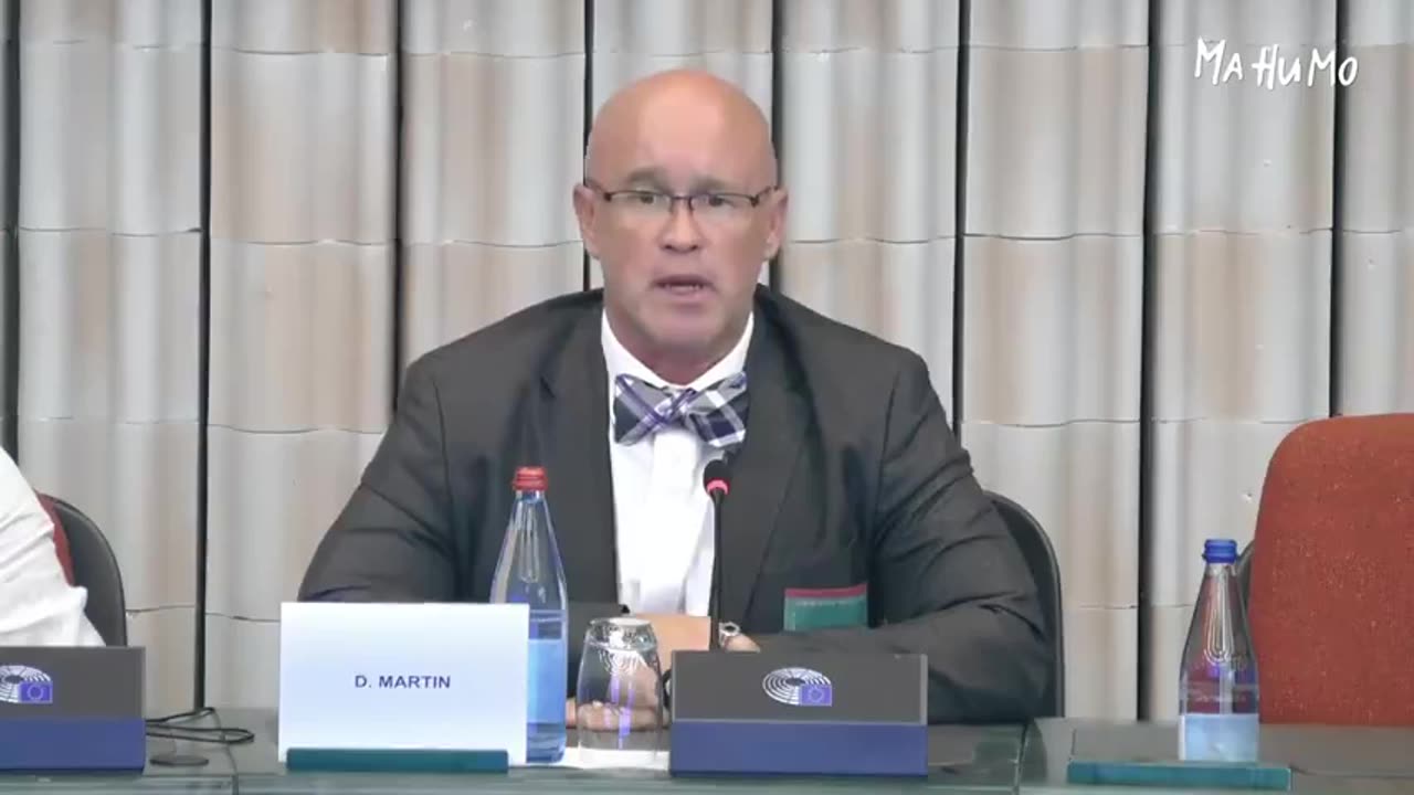 DR. DAVID MARTIN Parlament Europejski. WHO jest zbrodniczą organizacją przestępczą