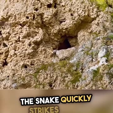 Incredible Snake Mimics Spider to Hunt Birds (watch till the end