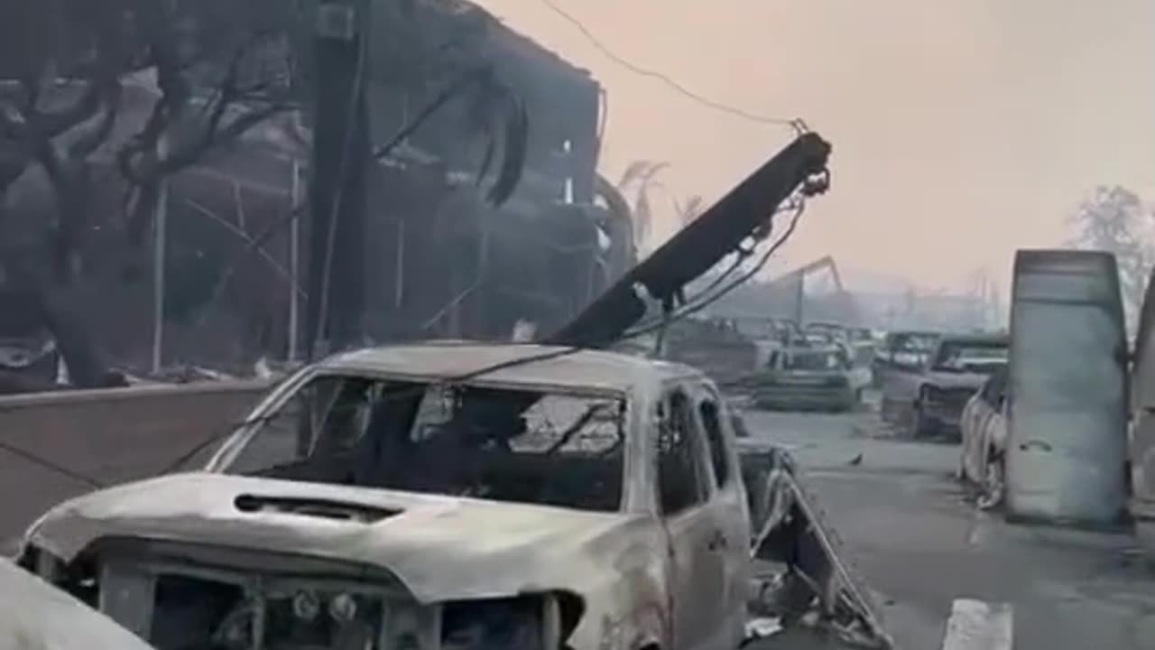 The Wildfire Damage in Lahaina