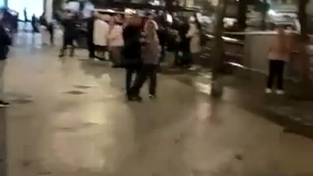 Priests and Church goers got this "punishment" from a migrant