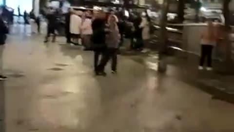 Priests and Church goers got this "punishment" from a migrant
