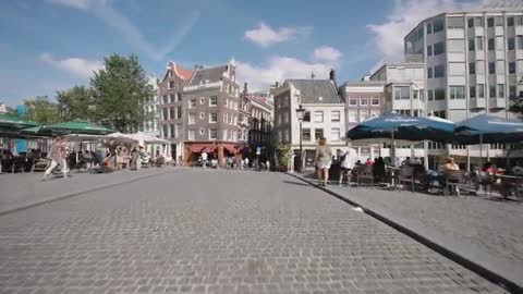 1 Day Cycle Heaven in Amsterdam in 1 minute in 6K with DJI Ronin 4D