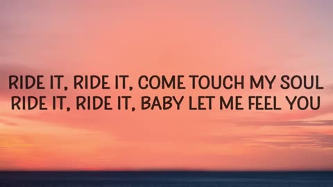 Jay-sean -Ride it (lyrics)