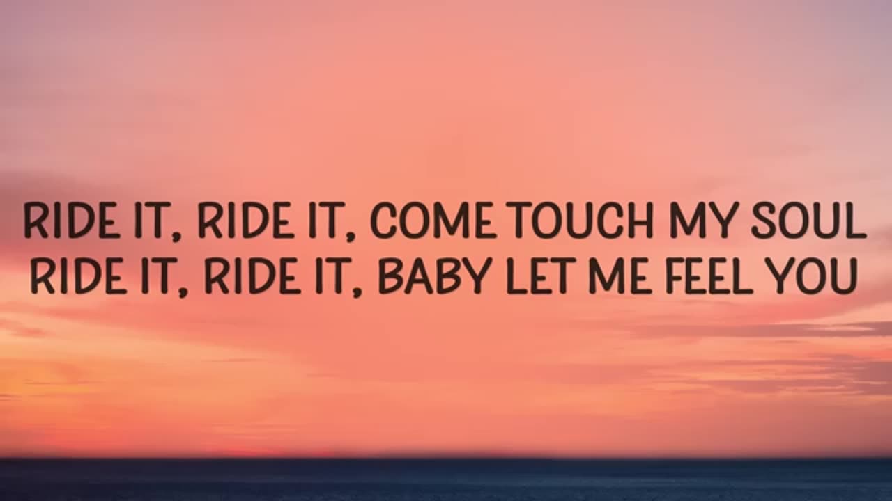 Jay-sean -Ride it (lyrics)