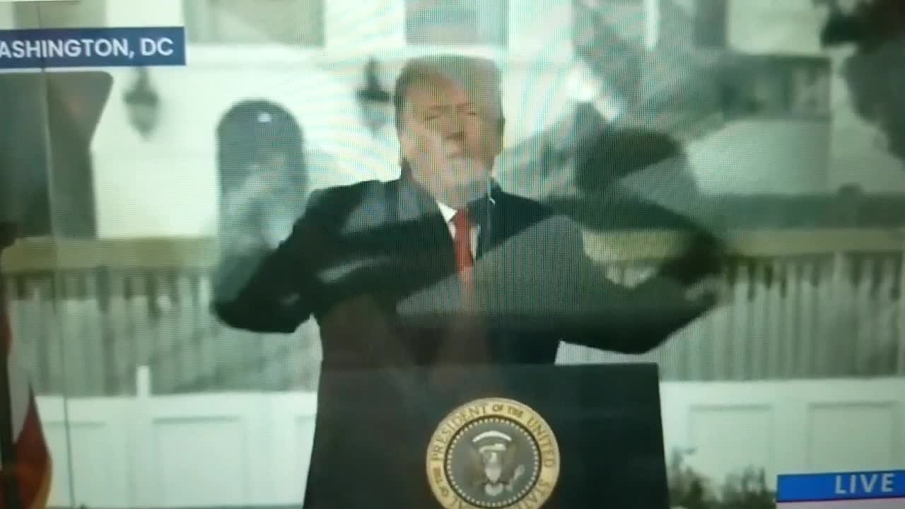Trump says Boom! These Explosions of Bullshit