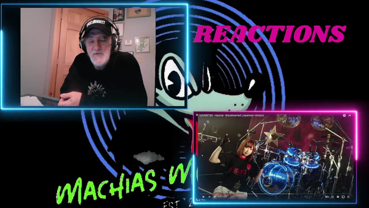 LOVEBITES - Haruna - Bravehearted (Japanese Version) REACTION #lovebitesreaction