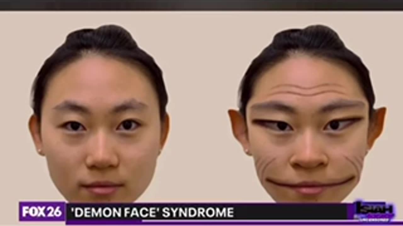 The face of satan