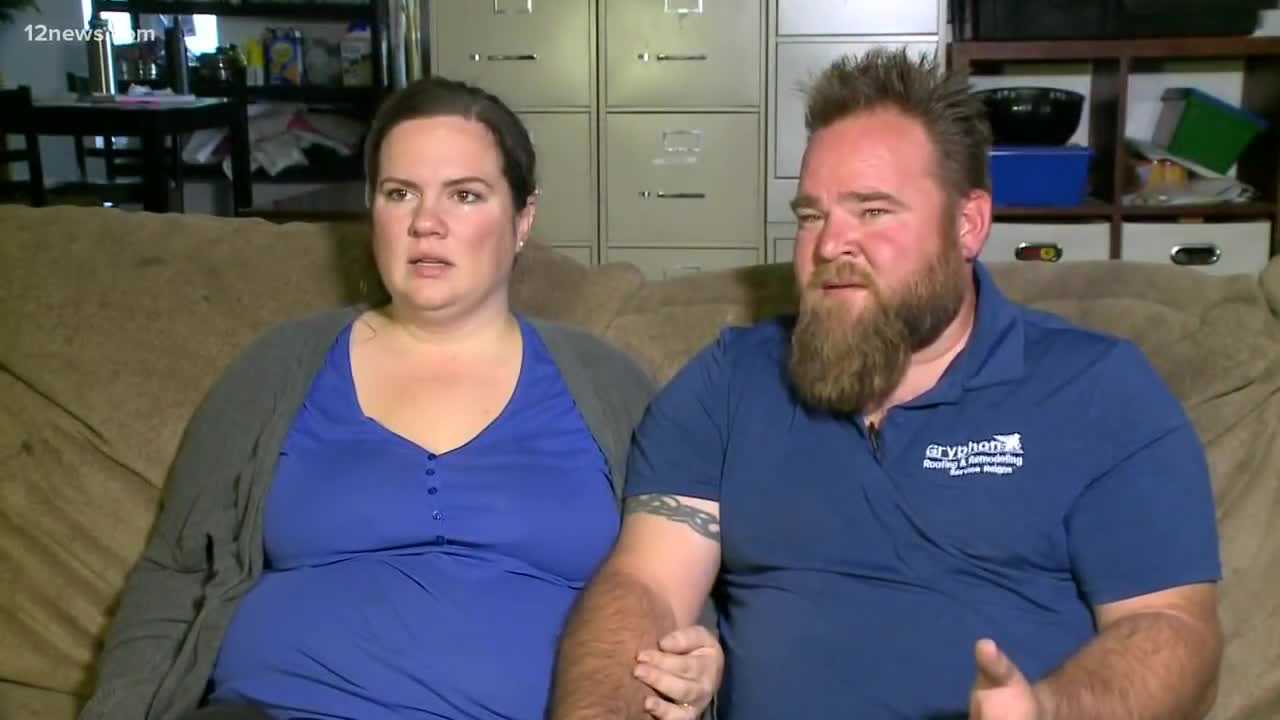 Parents whose home was raided