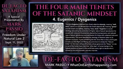 MARK PASSIO - DE FACTO SATANISM