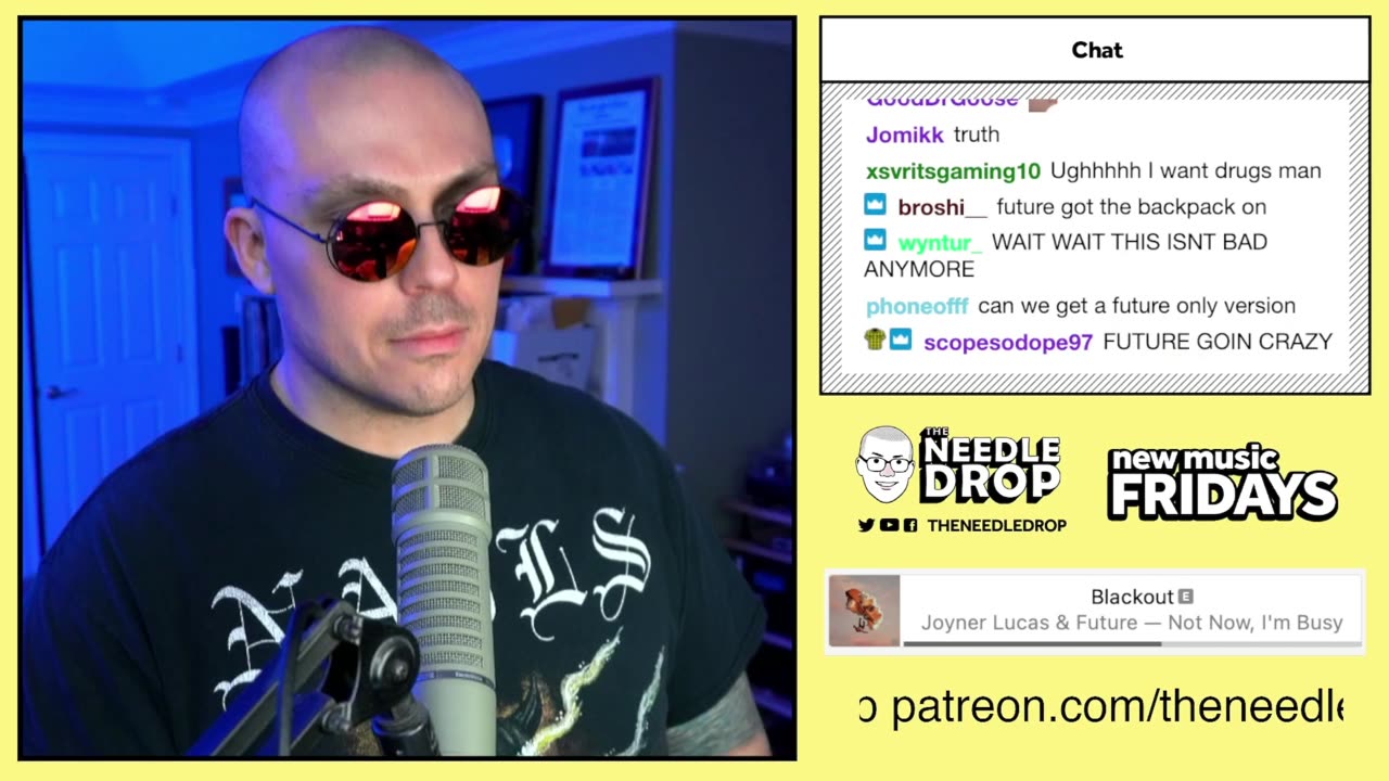 Fantano reacts to Blackout by Joyner Lucas & Future (Uncut)