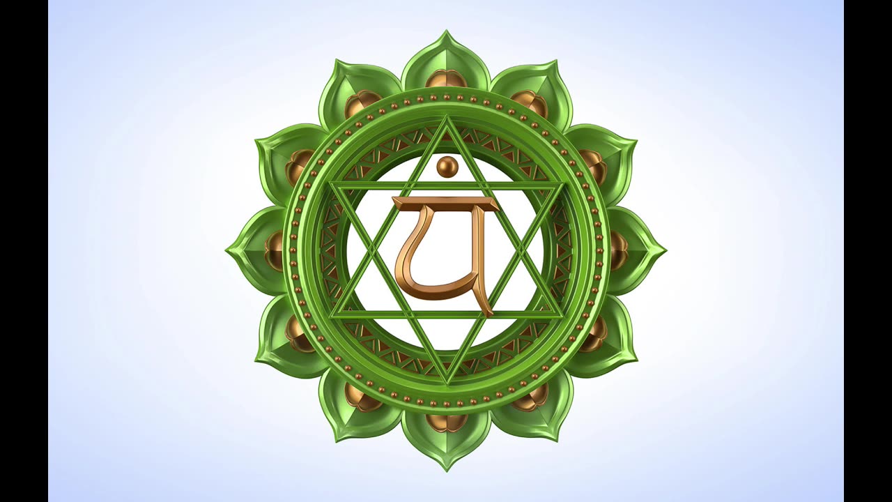 Anahata chakra purification activation mantra heart projection