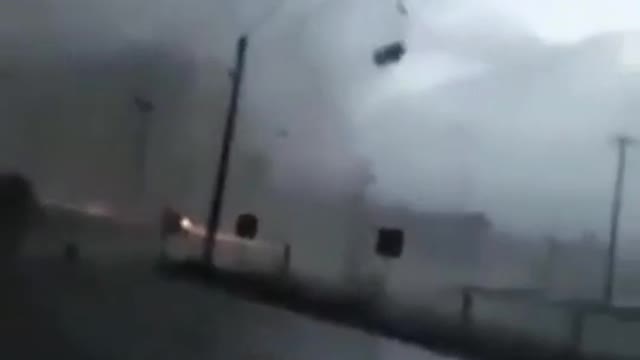 This video shows the horror of the storm.