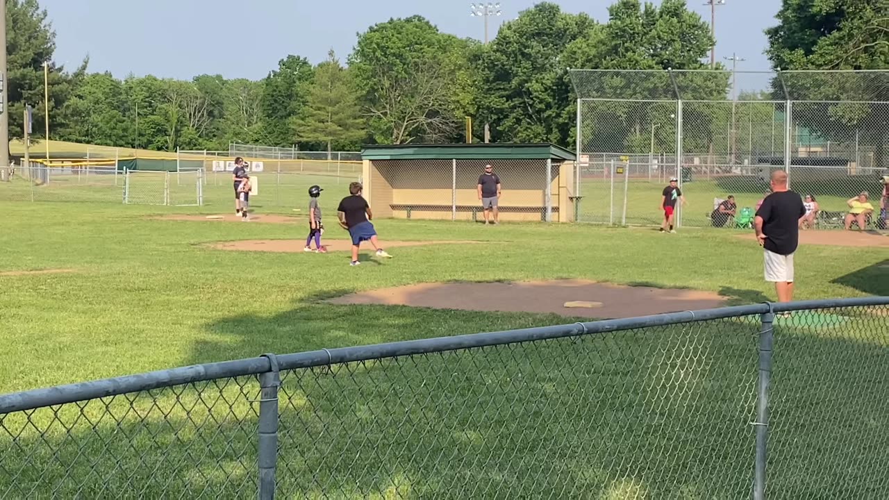 Baseball practice