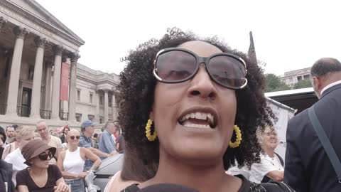 Trafalgal London Protest 24 July 2021 Ep1