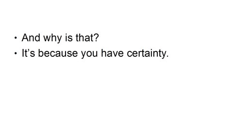 How to have 100% Certainty in Your Entrepreneurial Venture