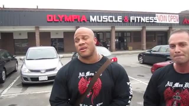 Outside at Olympia Muscle and Fitness in Mississauga Ontario Canada (Toronto)