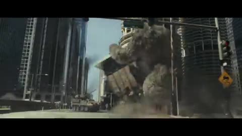 Giant Crocodile Attack Scene- Rampage (2018) Movie
