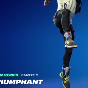 Triumphant: last seen…