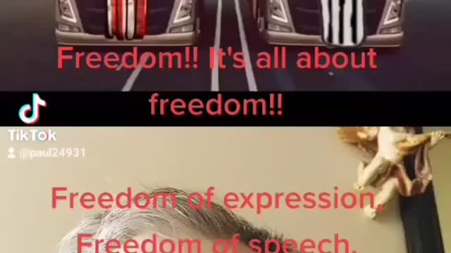 It's all about freedom