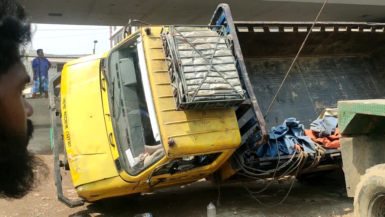 Truck Overloading Accident