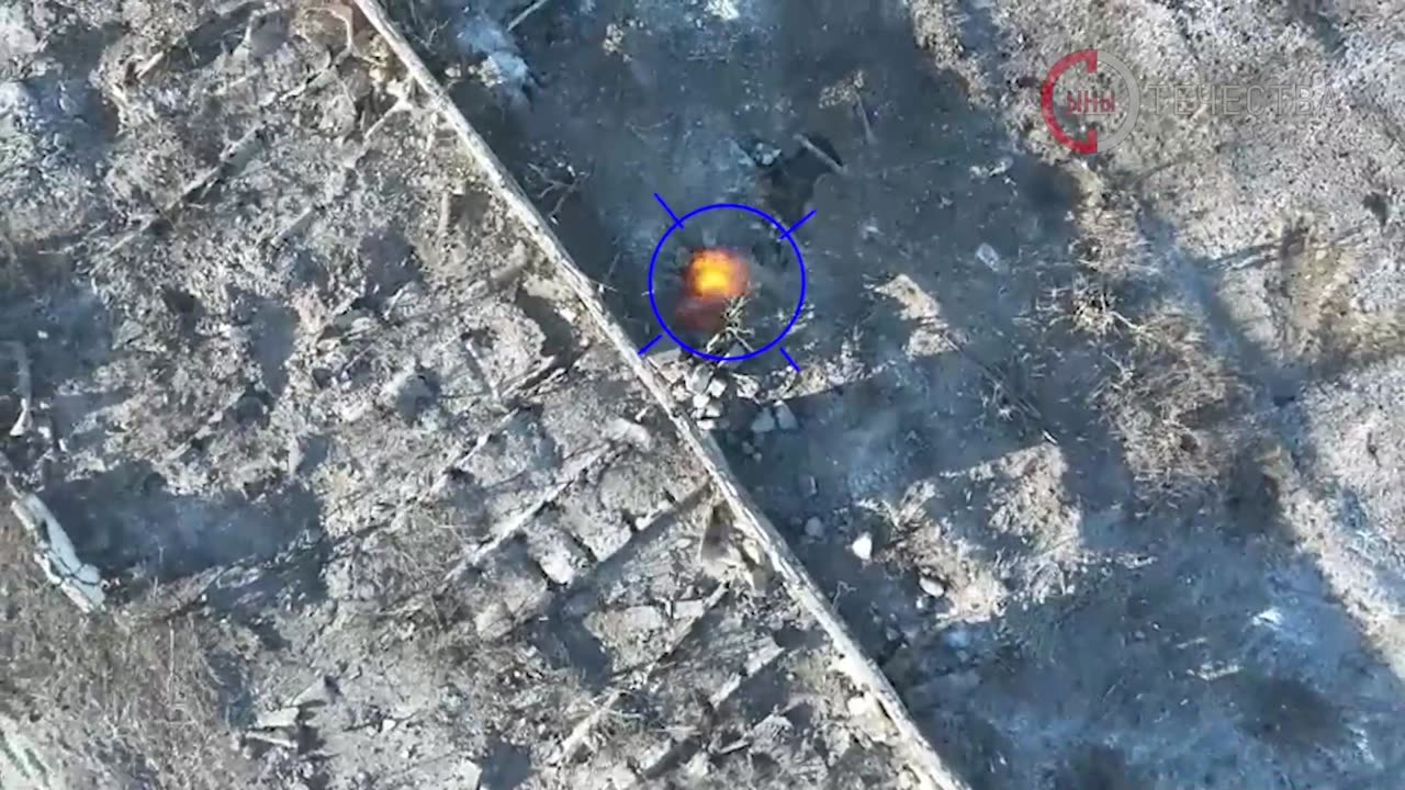 Drops from a copter of 123 Brigade 2AK near Berestovoye.