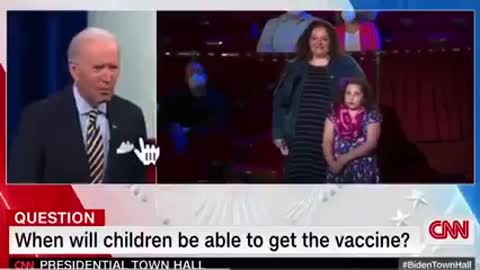 PRESIDENT BIDEN ON CHILDREN + INFECTIONS + VACCINES