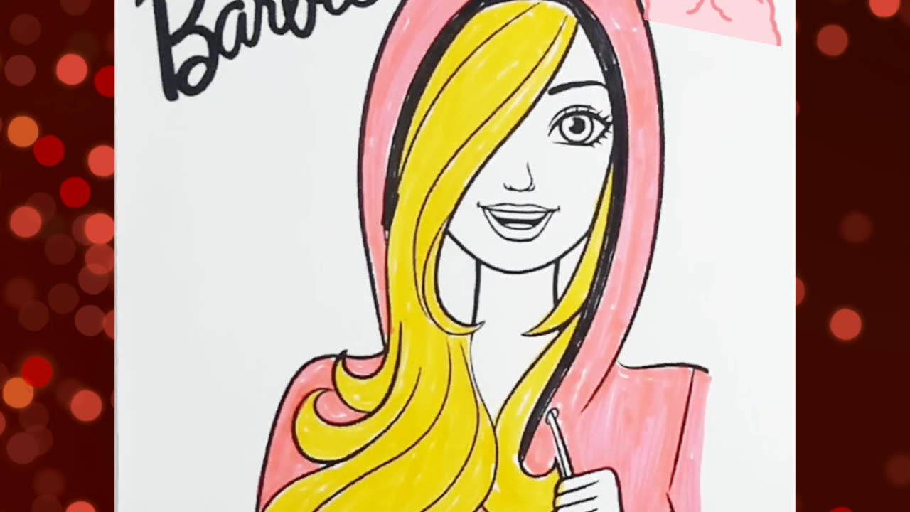 How to Color Barbie Like a Pro | Easy and Fun Coloring Tutorial #barbie #doll #coloring