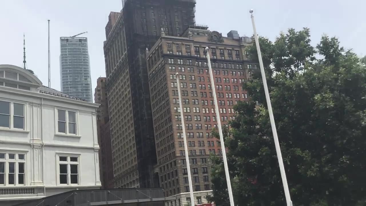 Russian Buildings of Battery Park, New York City