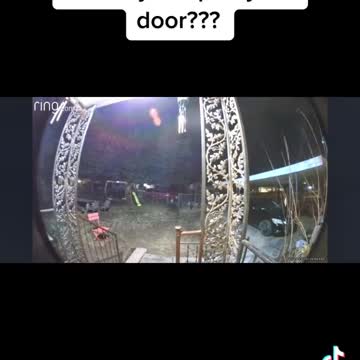 WOULD YOU ANSWER THE DOOR??