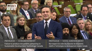 Poilievre's full remarks after Freeland resigns, Liberals reveal economic update