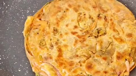 Easy Morning Receipe Payaz Lacha Pratha