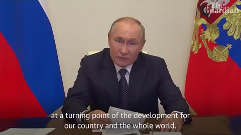 Putin appears to admit Russian losses in Ukraine