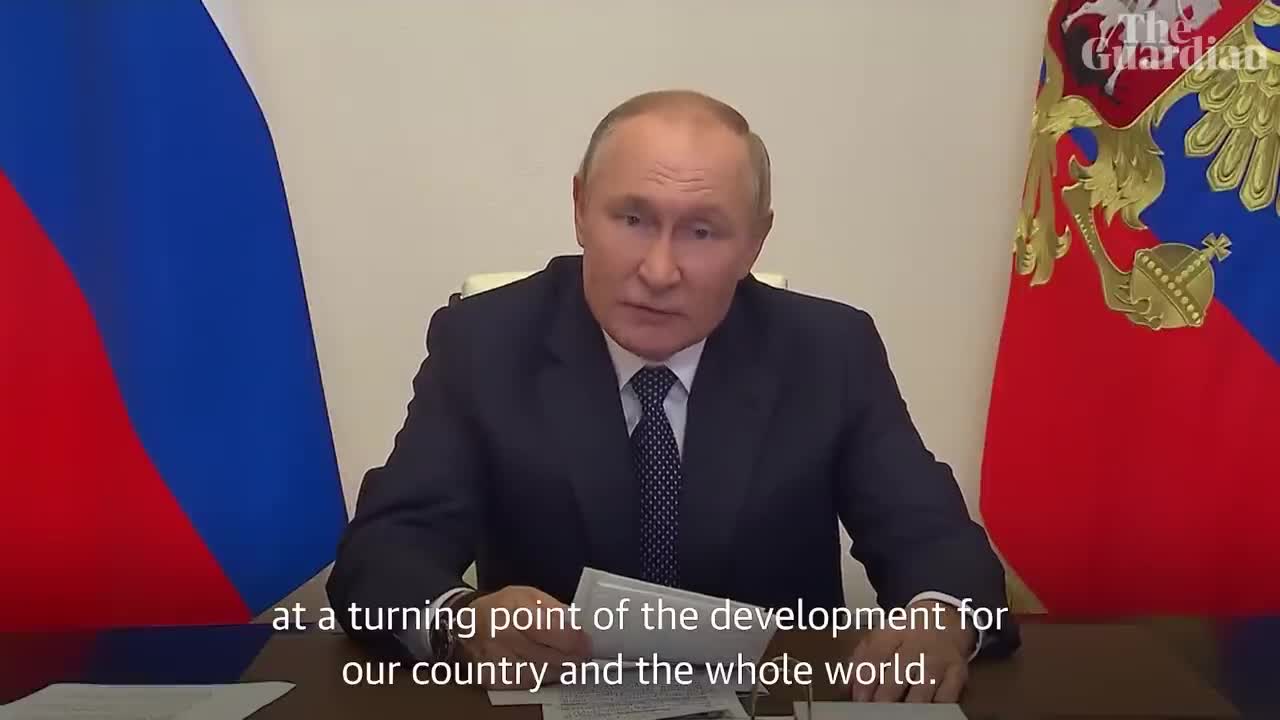 Putin appears to admit Russian losses in Ukraine