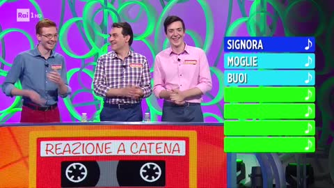 RAIUNO - Reazione A Catena-La Catena Musicale (06/08/2019)