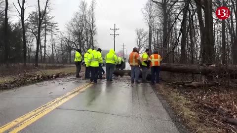 Seven killed as storms batter US South and head Northeast