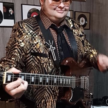 Trent Page playing metal