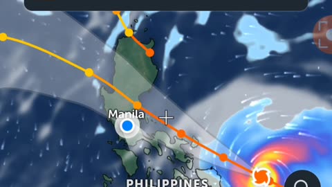 Typhoon Pepito in the Philippines