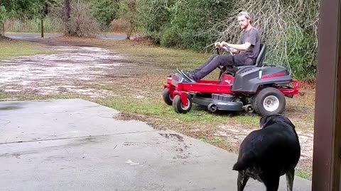 Zero turn lawn mower upgrade