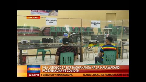 Mga lungsod sa NCR naghahanda sa malawakang pagbabakuna vs #COVID19 Headline Pilipinas