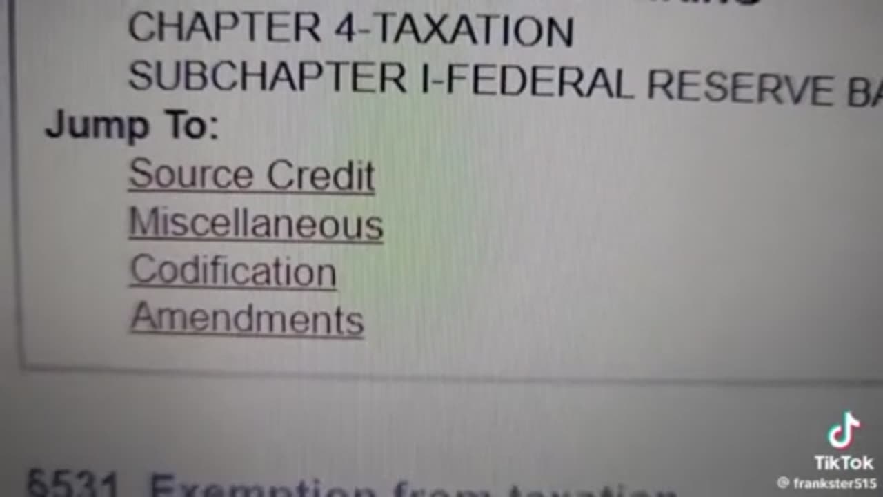 taxation