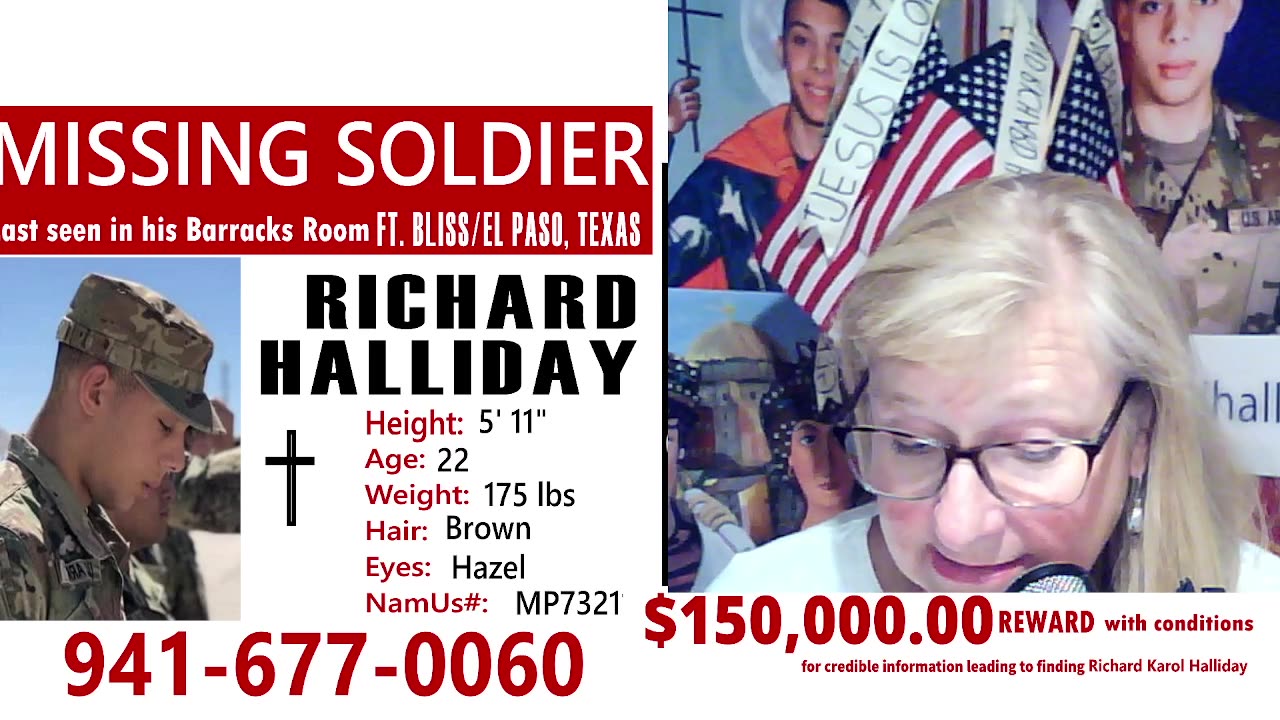 Day 1134 - Find Richard Halliday - Institutional Support