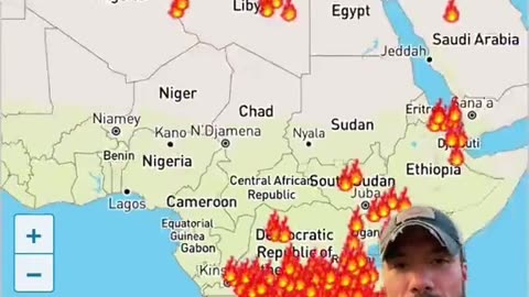 WHAT U ARE SEEING IS ACTIVE WILDFIRES | THE WORLD IS BURNING