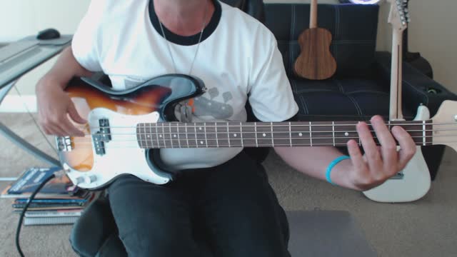 Bass tab preview for Bob Marley's "Get Up Stand Up"