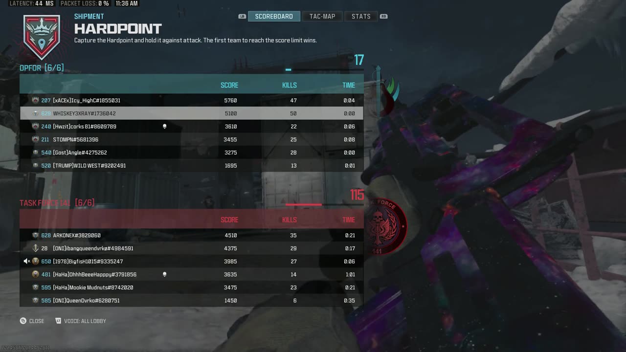 50 - 3 [SHIPMENT] SWARM, ASSAULT RIFLE - MW3 CALL OF DUTY GAME PLAY