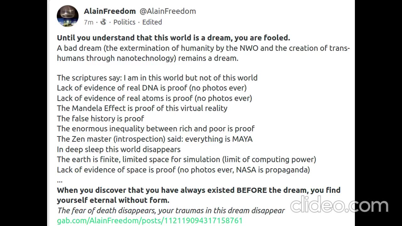 Until you understand that this world is a dream, you are fooled.