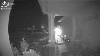 Delivery Guy Frightened by Frog