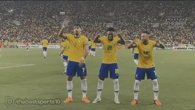 Samba team dance celebration