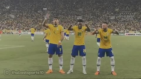 Samba team dance celebration